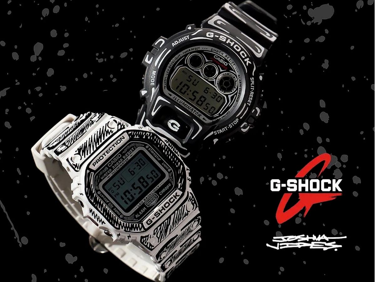 G-Shock jak z komiksu - współpraca z Joshua Vides