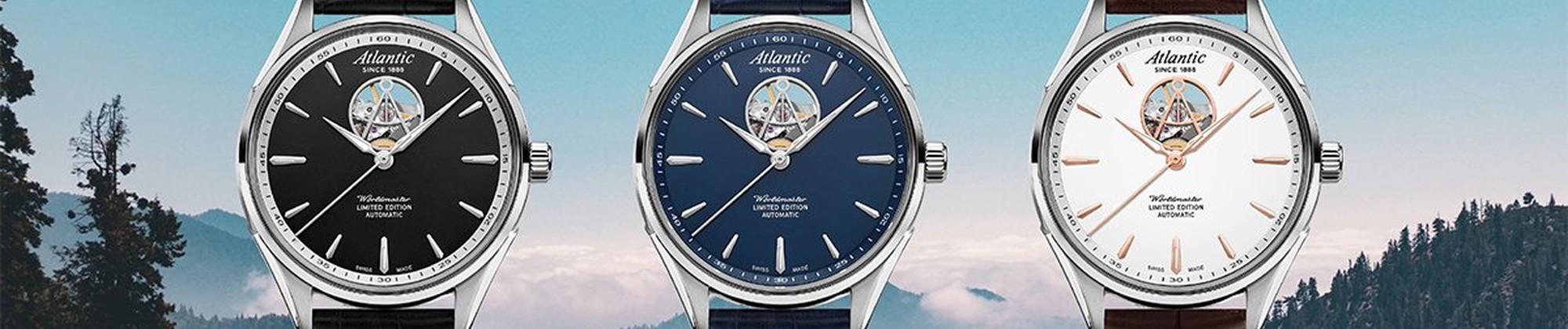 Poznaj nowe zegarki Atlantic Worldmaster Open Heart Limited Edition