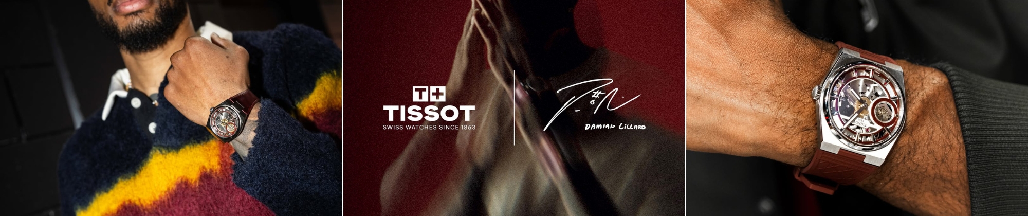 Tissot PRX x Damian Lillard - szkieletowy zegarek 3 w 1!