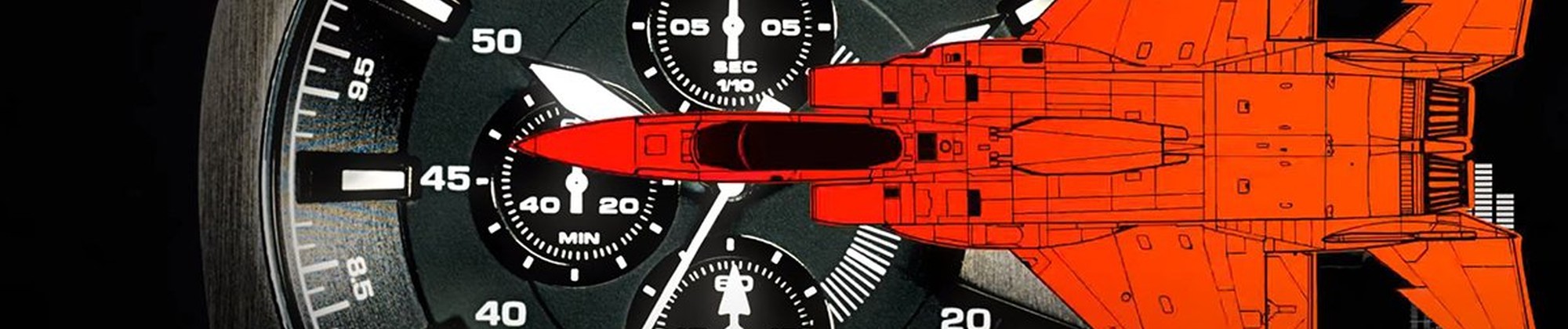 Zastanawiasz się co łączy zegarki Diesel z myśliwcami F-15? Sprawdź!