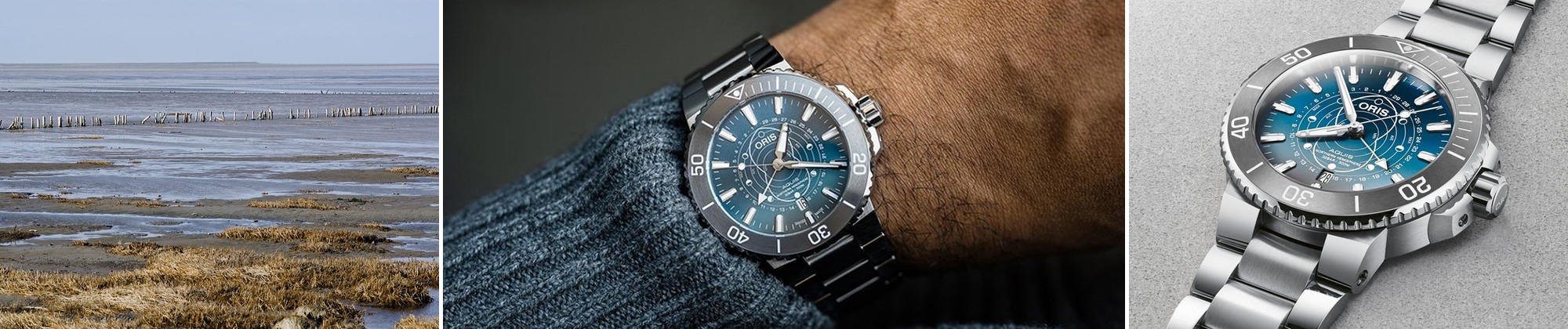 Zegarek Oris Aquis Dat Watt