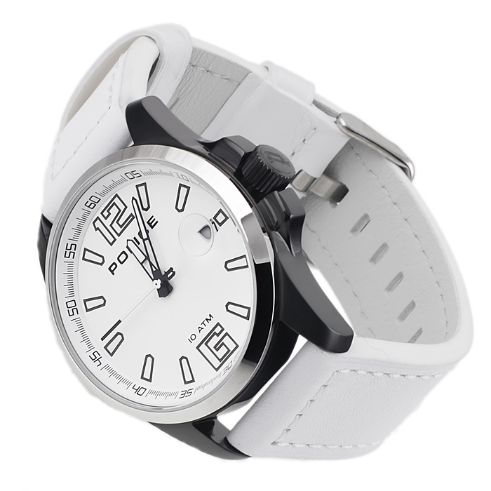 Police 12591JSBS-01 Pasek fashion/modowy zegarek srebrny - miniatura 4