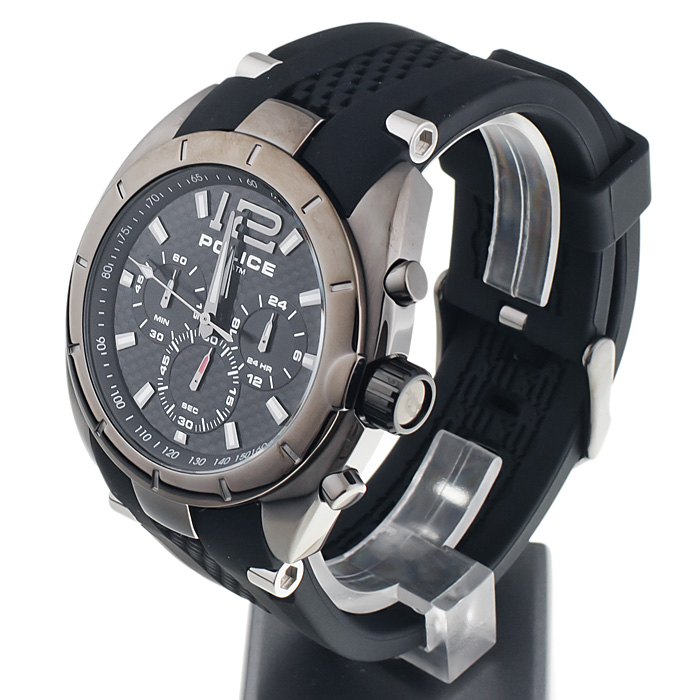 Police 12676JSU-02 zegarek Pasek z chronograf - miniatura 3
