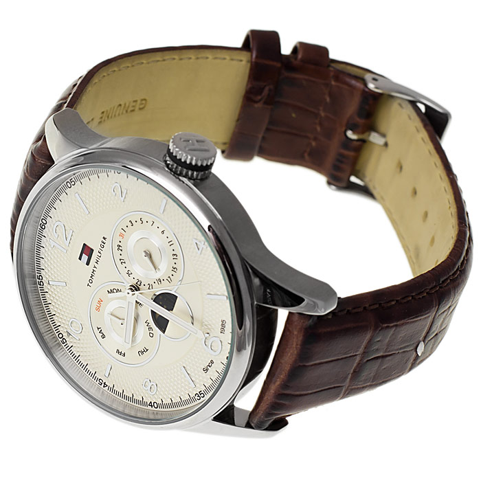 zegarek Tommy Hilfiger 1710256 srebrny Męskie - miniatura 4