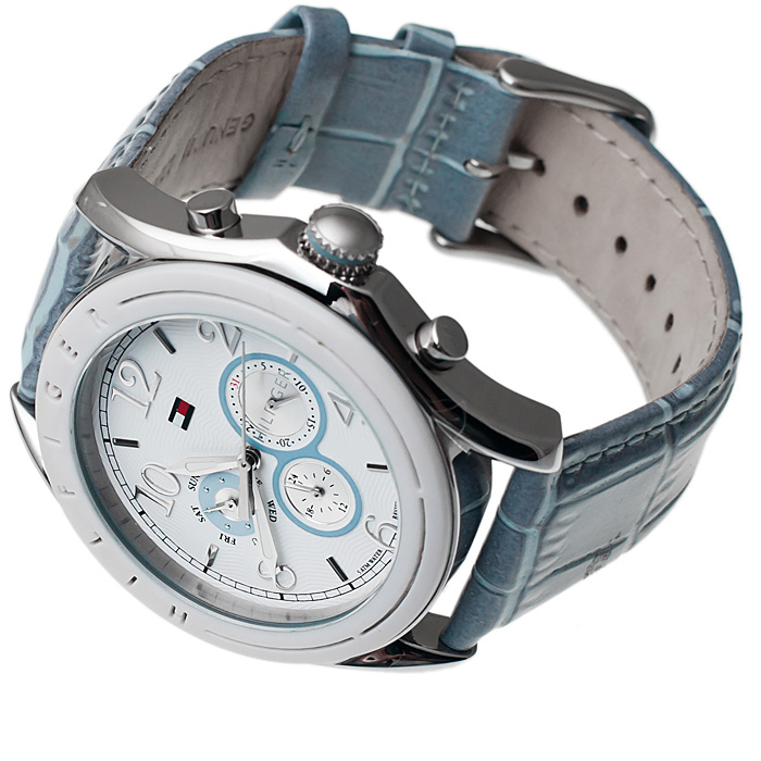 zegarek Tommy Hilfiger 1781053 biały Damskie - miniatura 4