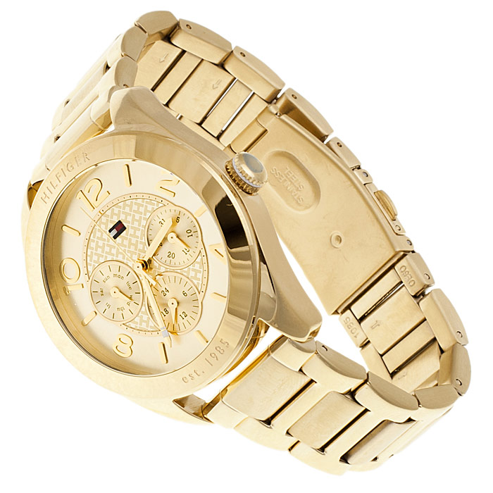 zegarek Tommy Hilfiger 1781214 złoty Damskie - miniatura 4