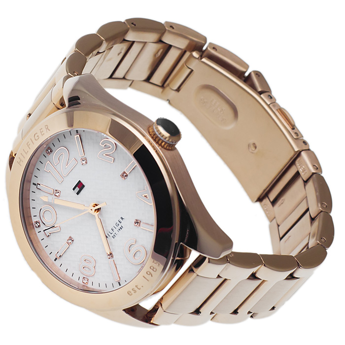 zegarek Tommy Hilfiger 1781260 złoty Damskie - miniatura 4