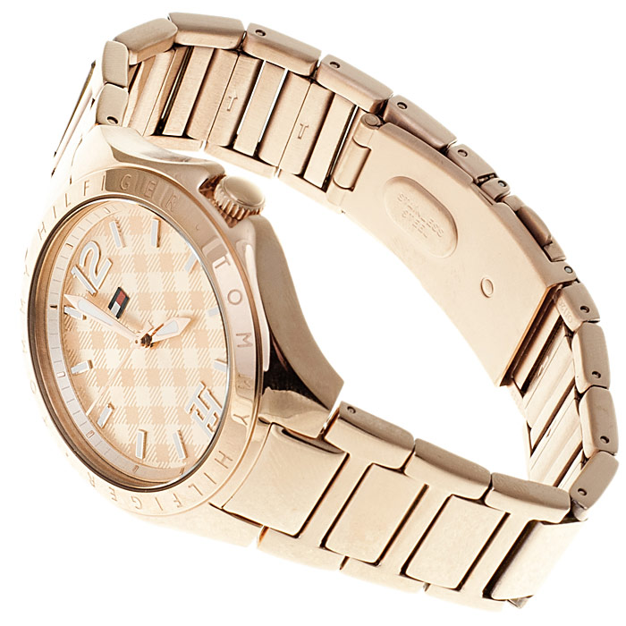 zegarek Tommy Hilfiger 1781384 złoty Damskie - miniatura 4