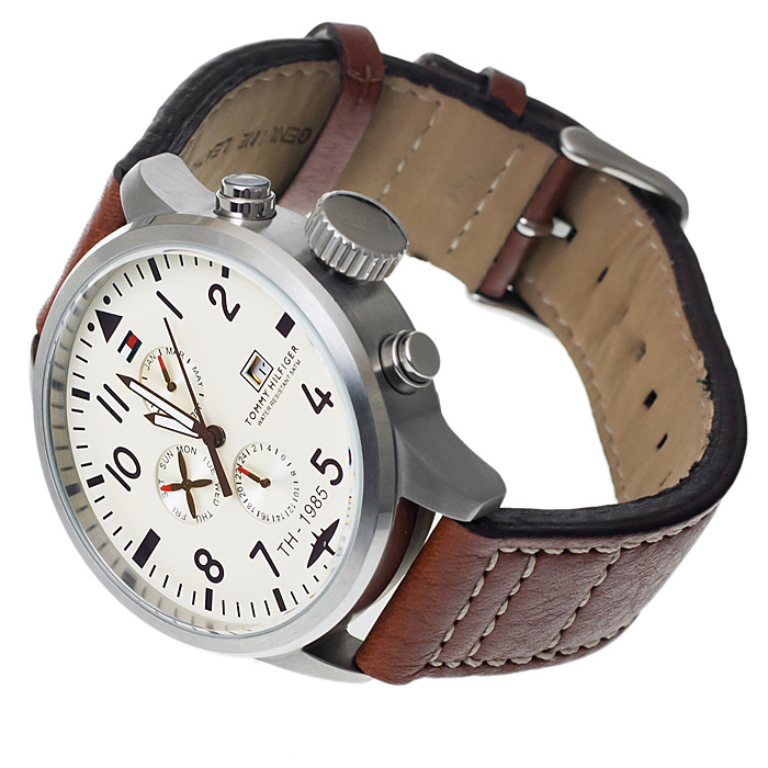 zegarek Tommy Hilfiger 1790684 srebrny Męskie - miniatura 4
