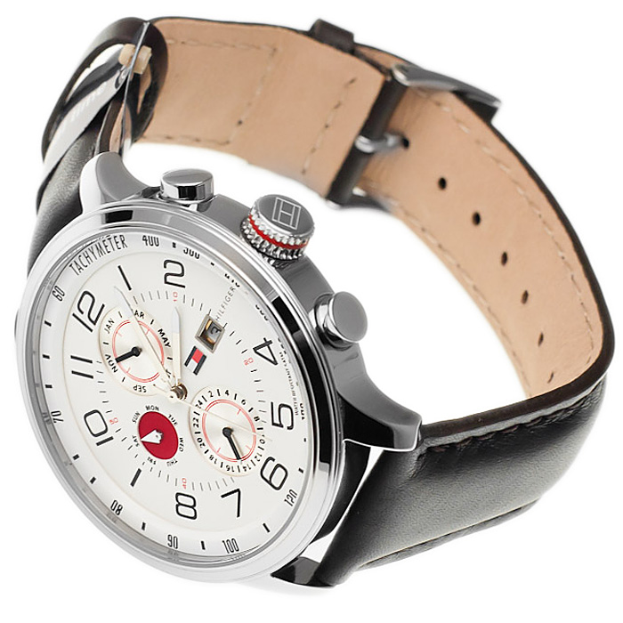 zegarek Tommy Hilfiger 1790858 srebrny Męskie - miniatura 4