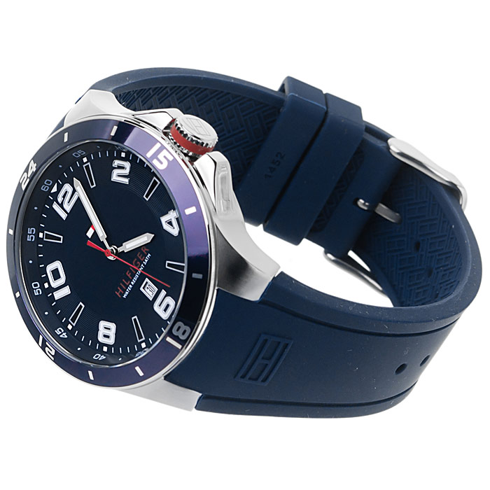 zegarek Tommy Hilfiger 1790862 srebrny Męskie - miniatura 4