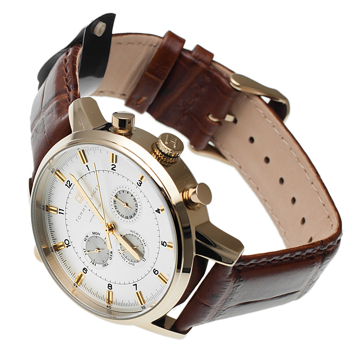 zegarek Tommy Hilfiger 1790874 złoty Męskie