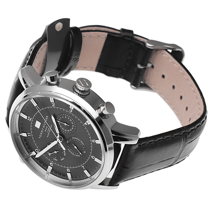 zegarek Tommy Hilfiger 1790875 srebrny Męskie