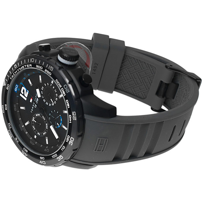 zegarek Tommy Hilfiger 1790888 czarny Męskie - miniatura 4