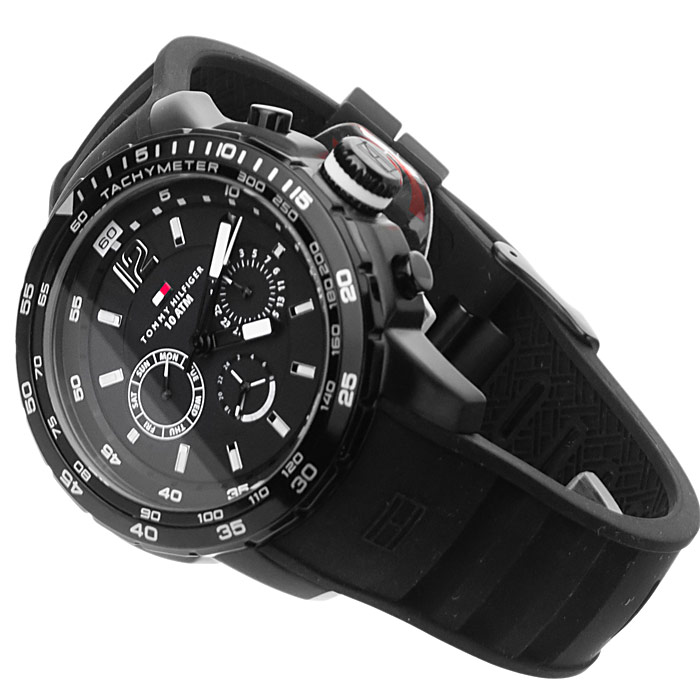 zegarek Tommy Hilfiger 1790889 czarny Męskie - miniatura 4
