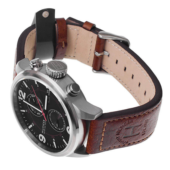 zegarek Tommy Hilfiger 1790892 szary Męskie - miniatura 4