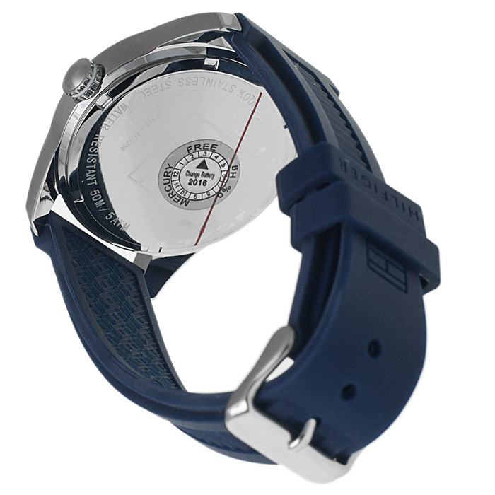 zegarek Tommy Hilfiger 1790918 srebrny Męskie - miniatura 4