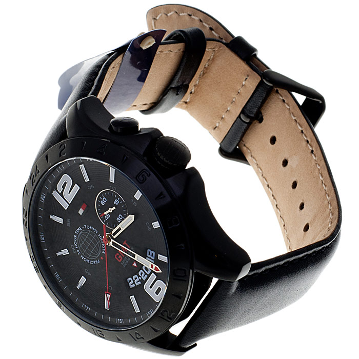 zegarek Tommy Hilfiger 1790972 czarny Męskie - miniatura 4