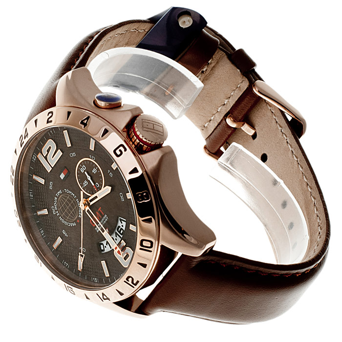 zegarek Tommy Hilfiger 1790974 złoty Męskie - miniatura 4