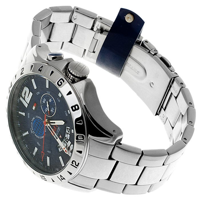 zegarek Tommy Hilfiger 1790975 srebrny Męskie - miniatura 4