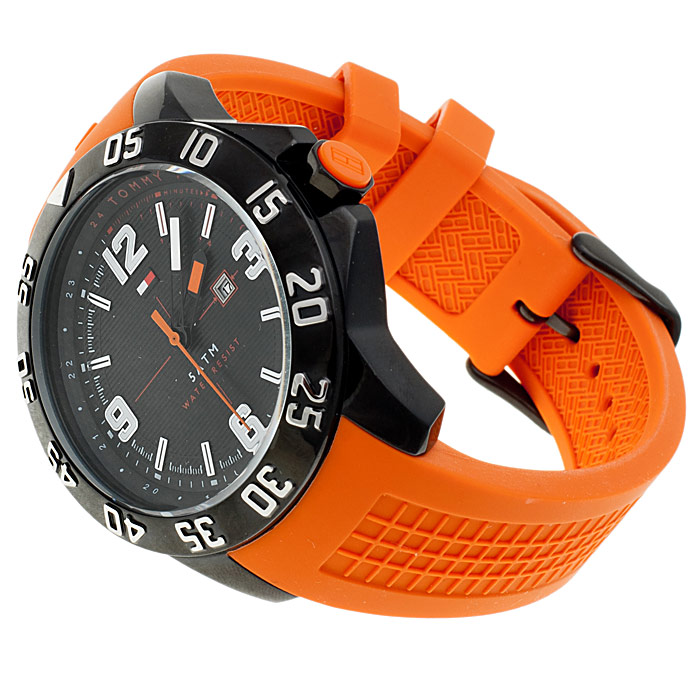 zegarek Tommy Hilfiger 1790985 czarny Męskie - miniatura 4
