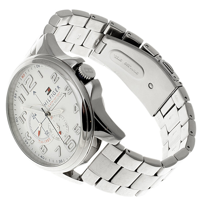zegarek Tommy Hilfiger 1791006 srebrny Męskie - miniatura 4