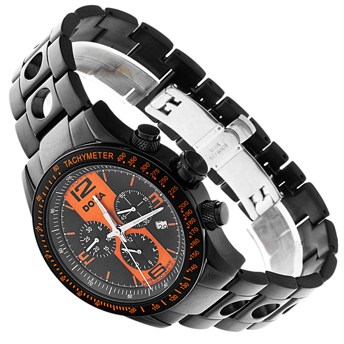 zegarek Doxa 285.70.343.15 czarny Trofeo - miniatura 4