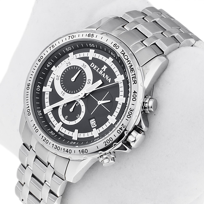 zegarek Delbana 41701.572.6.031 srebrny Silverstone - miniatura 2
