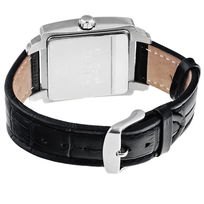 Delbana 467.502LBLK zegarek męski klasyczny Lucerne pasek - miniatura 5