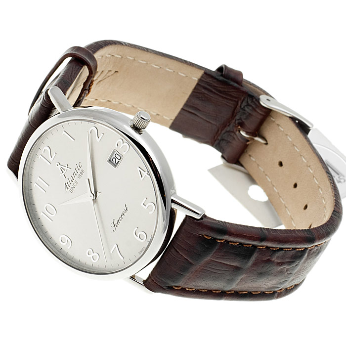 zegarek Atlantic 50341.41.43 srebrny Seacrest - miniatura 4