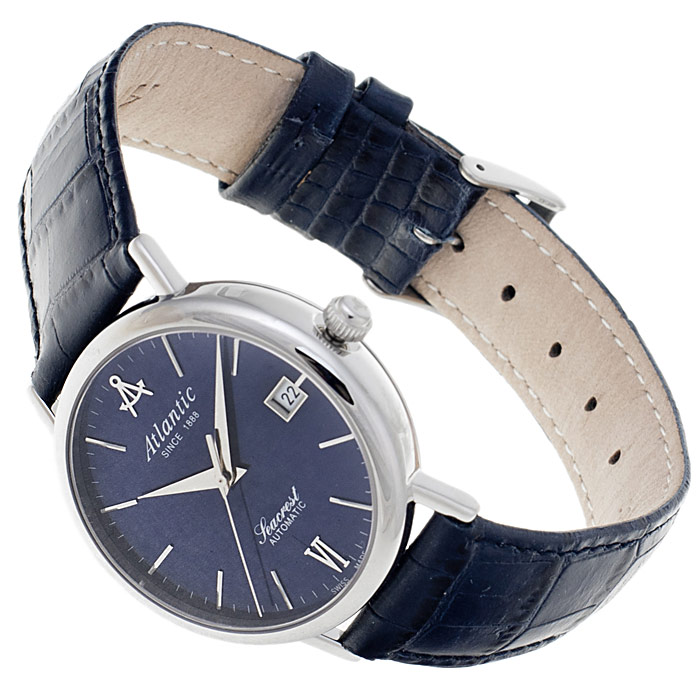 zegarek Atlantic 50742.41.51 srebrny Seacrest - miniatura 4