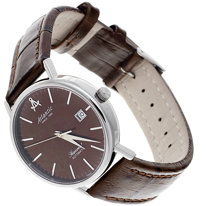 zegarek Atlantic 50743.41.81 srebrny Seacrest - miniatura 4