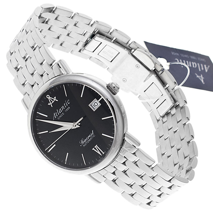 zegarek Atlantic 50747.41.61 srebrny Seacrest - miniatura 4