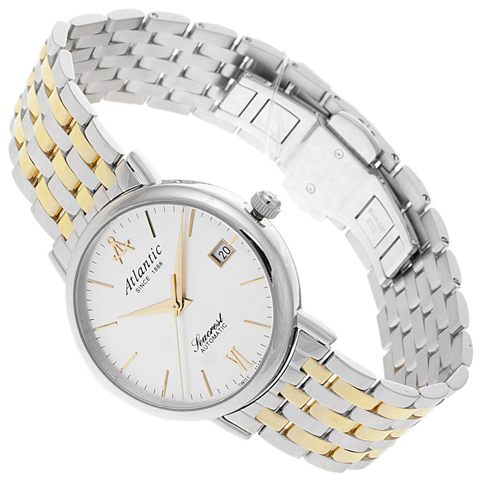 zegarek Atlantic 50747.43.21 srebrny Seacrest - miniatura 4