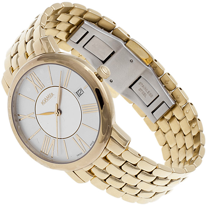 zegarek Roamer 510933.48.13.50 złoty Mercury - miniatura 4