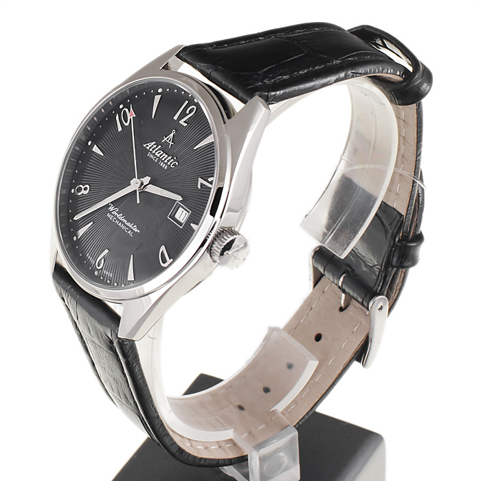 zegarek Atlantic 51651.41.60 srebrny Worldmaster - miniatura 4