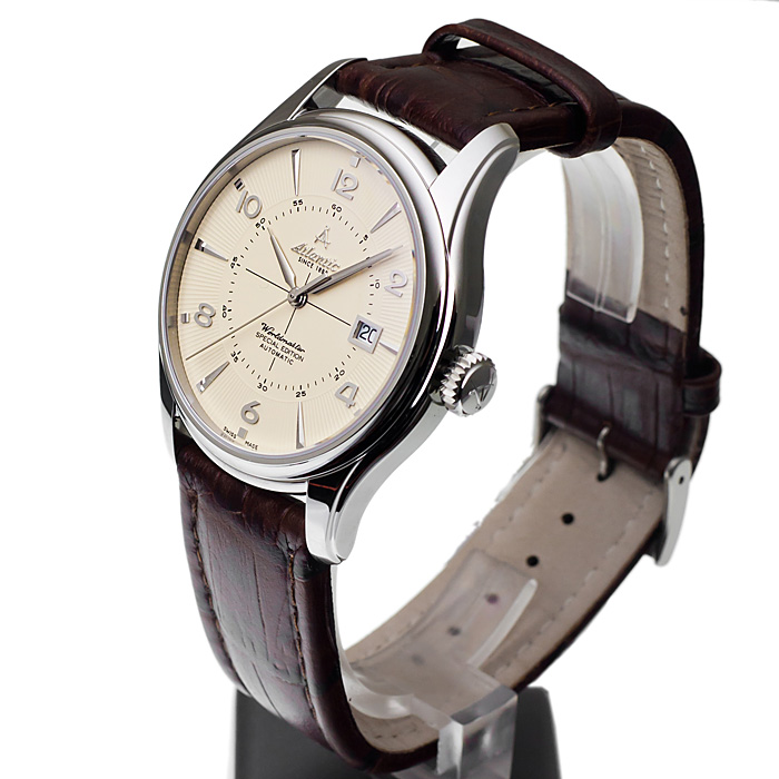 zegarek Atlantic 52752.41.95S srebrny Worldmaster - miniatura 4