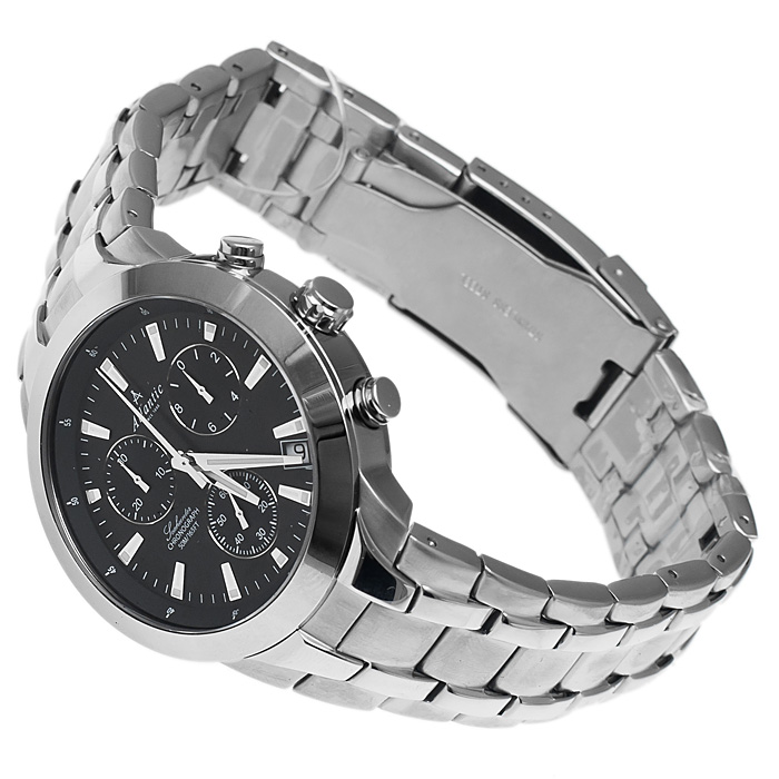 zegarek Atlantic 63456.41.61 srebrny Seahunter - miniatura 4