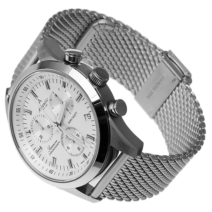 zegarek Atlantic 65456.41.21 srebrny Seamove - miniatura 4