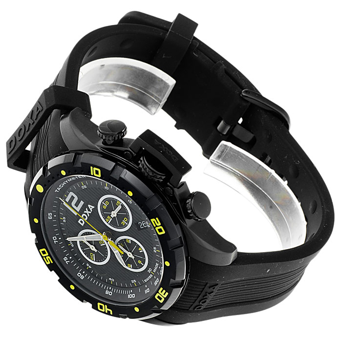 zegarek Doxa 703.70.083.20 czarny Water N Sports - miniatura 4