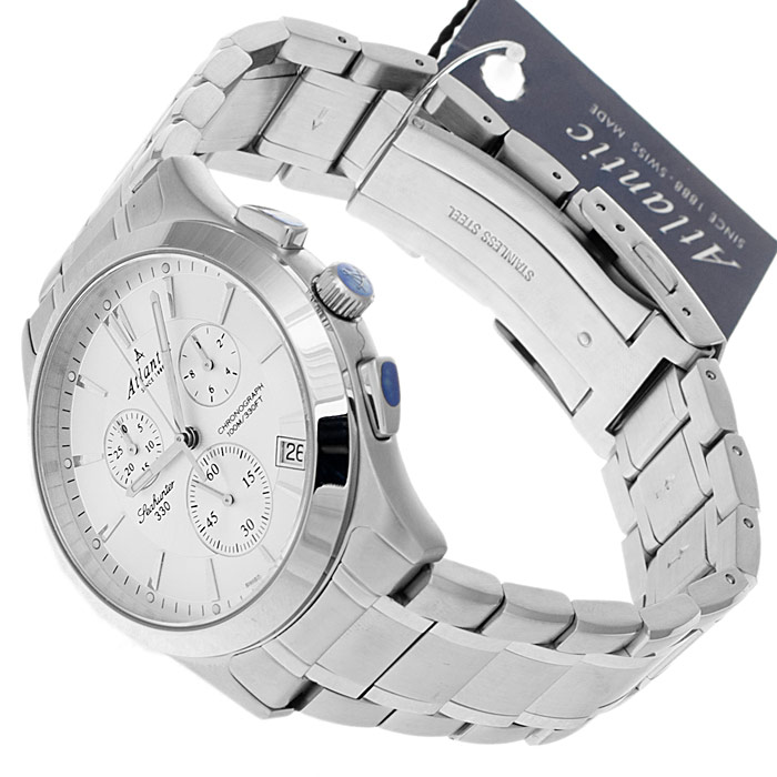 zegarek Atlantic 71465.41.21 srebrny Seahunter - miniatura 4