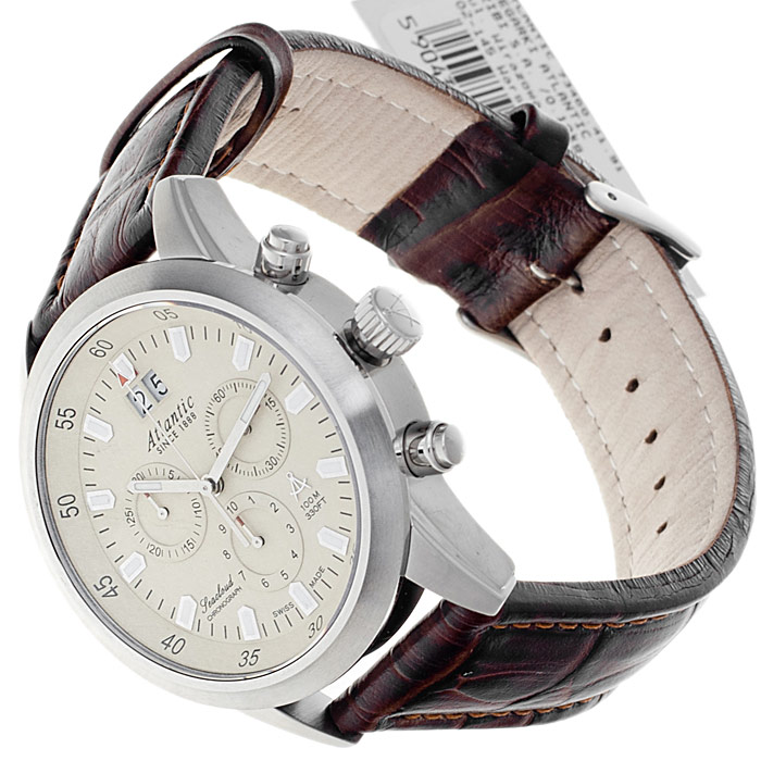 zegarek Atlantic 73460.41.91 srebrny Seacloud - miniatura 4