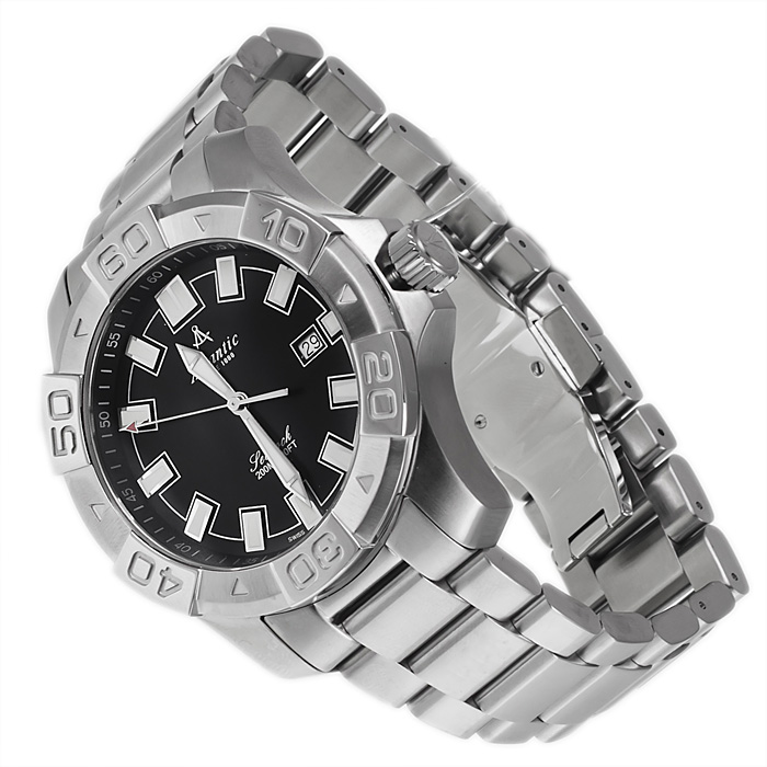 zegarek Atlantic 87375.41.61 srebrny Searock - miniatura 4