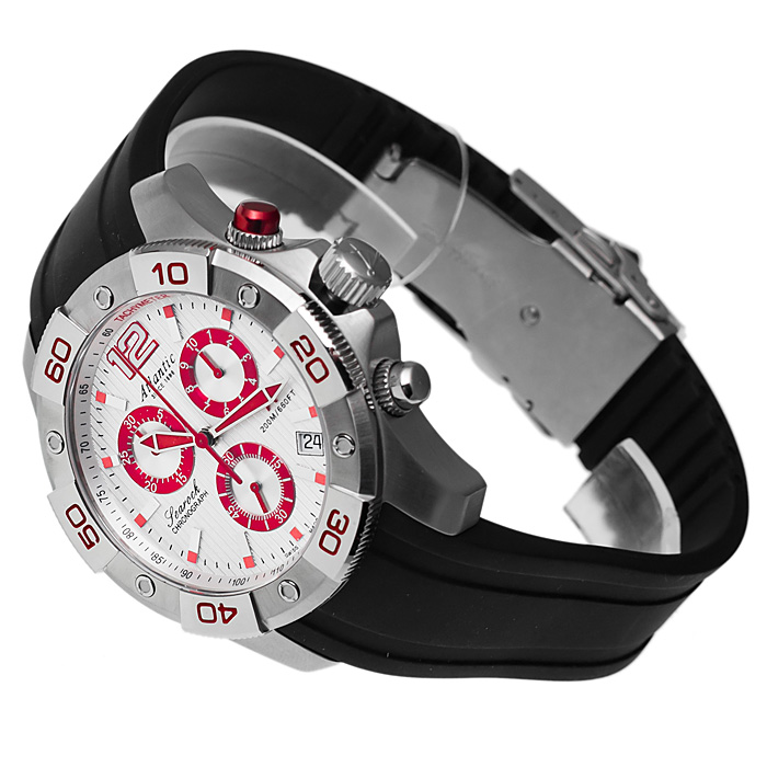 zegarek Atlantic 87471.42.25R srebrny Searock - miniatura 4