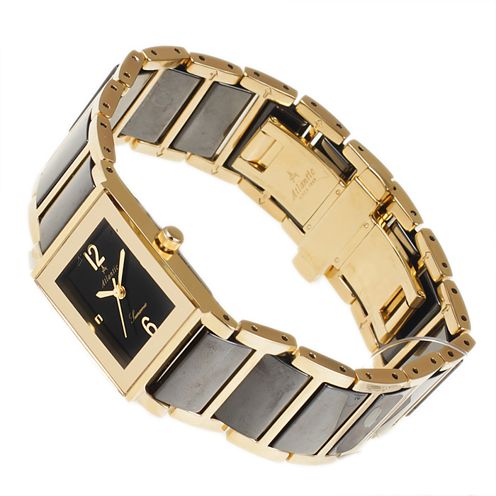 zegarek Atlantic 92045.57.65 złoty Searamic - miniatura 4