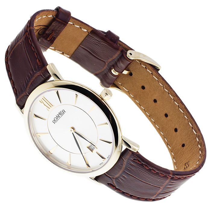 Roamer 934856.48.15.09 Limelight klasyczny zegarek złoty - miniatura 4