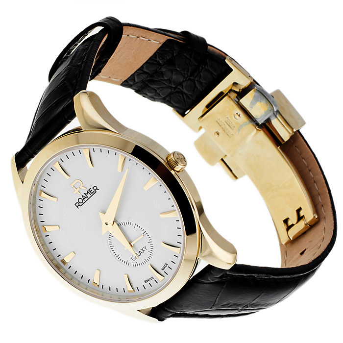 Roamer 938858.48.25.09 Galaxy zegarek męski klasyczny szafirowe - miniatura 4