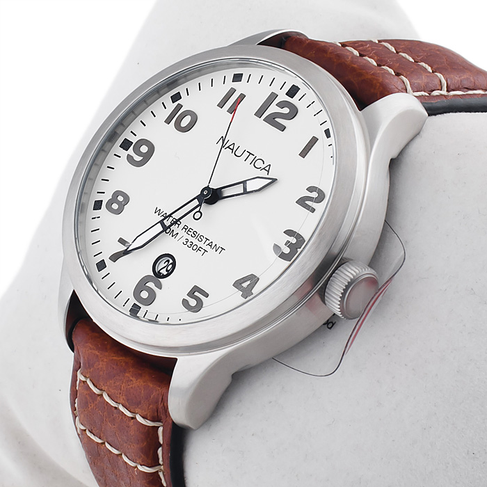 zegarek Nautica A09560G srebrny Pasek - miniatura 2