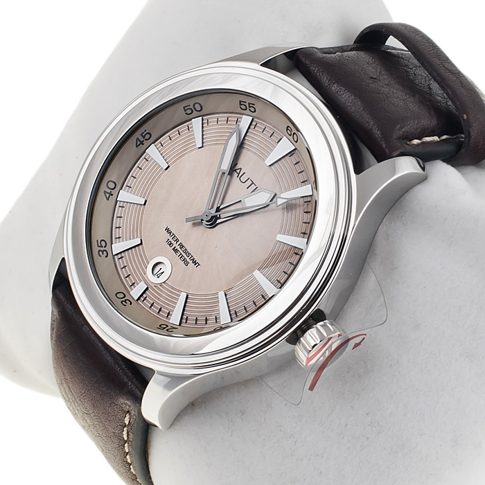 zegarek Nautica A11052G srebrny Pasek - miniatura 2