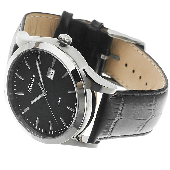 zegarek Adriatica A1191.5214Q srebrny Pasek - miniatura 4